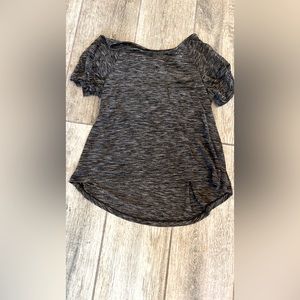 Dream Out Loud by Selena Gomez brand cute black shirt w/ lace detail on back!
